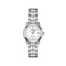 PR 100 Women's White Quartz Watch