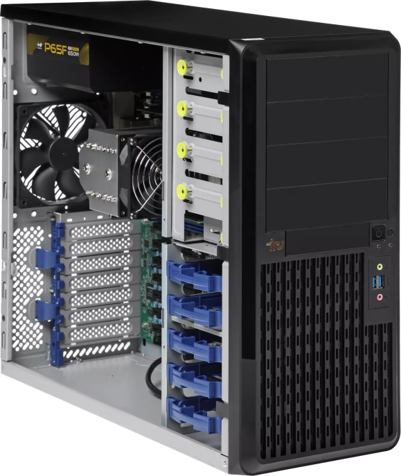 Сервер IRU Rock w9105p 1x5222 1x32Gb DDR4 ECC REG С621 1x650W AST2500 (2099747)