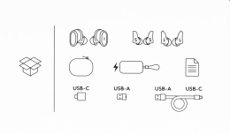 Гарнитура Logitech ZONE TWS, черный (985-001082)