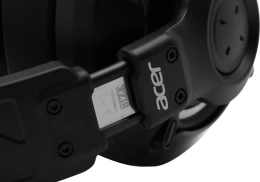 Гарнитура игровая Acer OHW306, черный/красный (zl.hdsee.00e)