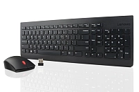 Комплект клавиатура+мышь Lenovo Essential Wireless Combo Black