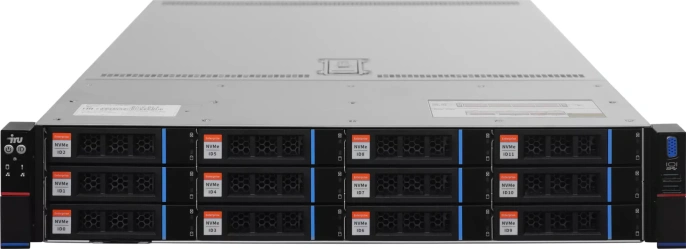 Сервер IRU Rock g2212p 2x6354 8x32Gb DDR4 ECC REG 9361-8I 2x1300W AST2500 (2086654)
