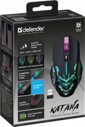 Беспроводная игровая мышь Defender Katana GM-511