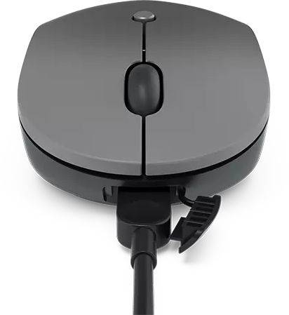 Lenovo Go USB-C Wireless Mouse (Storm Grey)