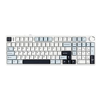 Клавиатура механическа беспроводная AULA F99 Pro (три вида подключения) gradient black to grey
