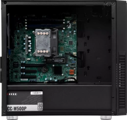 Сервер IRU Rock w9102e 1xE-2224 1x16Gb DDR4 ECC 1x500Gb M.2 SSD C242 1x500W AST2500 (2119799)
