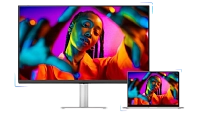 BenQ - 32" MA320U 4K Monitor, IPS, 60Hz, 5mc, UHD(3840x2160), HDMI, Type C, Audio, Pivot, Black, Monitor for Mac (9H.LMXLB.QBP)