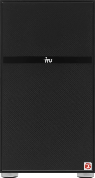 Сервер IRU Rock w9102e 1xE-2224 1x16Gb DDR4 ECC 1x500Gb M.2 SSD C242 1x500W AST2500 (2119799)