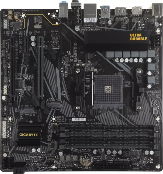 MB Gigabyte AMD AM4 B550 EAGLE WIFI6 DDR4