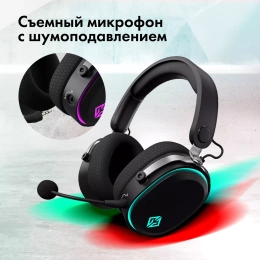 Гарнитура игровая GMNG GG-HS405W, черный/черный (1899873)