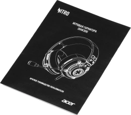 Гарнитура игровая Acer OHW306, черный/красный (zl.hdsee.00e)