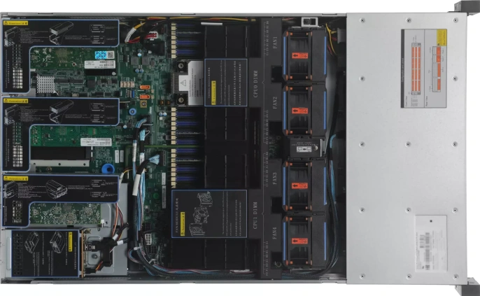 Сервер IRU Rock g2212p 2x6354 8x32Gb DDR4 ECC REG 9361-8I 2x1300W AST2500 (2086654)
