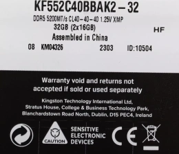 Kingston DDR5 32GB NoneMHz