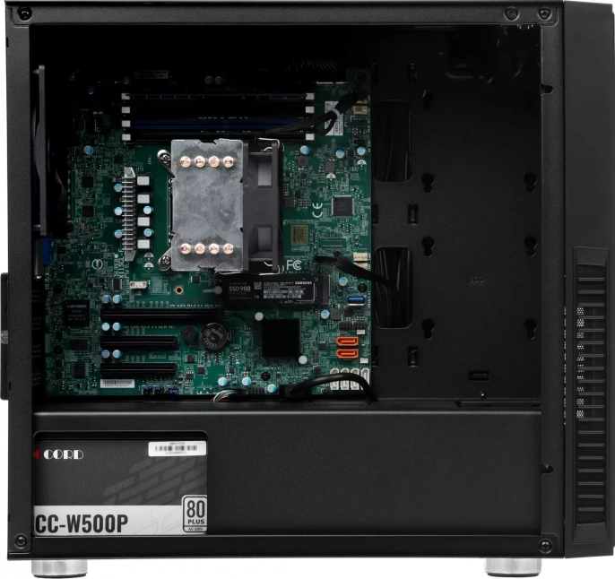 Сервер IRU Rock w9102e 1xE-2224G 1x16Gb DDR4 ECC 1x1024Gb M.2 SSD C242 1x500W AST2500 (2102267)