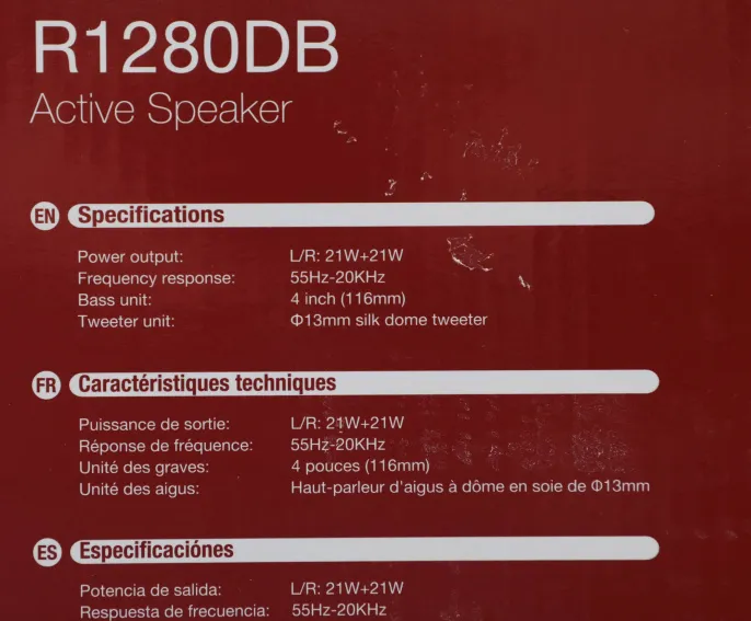 Акустическая система Edifier R1280DB brown