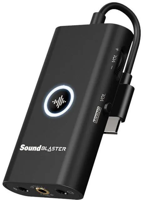 Звуковая карта USB-C Creative Sound Blaster G3 (70sb183000000)
